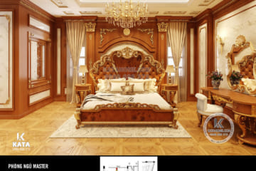 Ý tưởng thiết kế phòng ngủ Master chung cư đẹp, ấn tượng