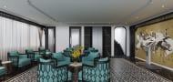 Hình ảnh: Họa tiết hoa văn - Thiết kế khách sạn phong cách Indochine