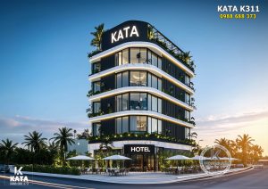 Một góc view đẹp mẫu thiết kế khách sạn 3 sao đẹp tại Bình Dương