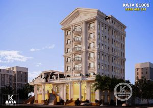 Một góc view đẹp mẫu thiết kế khách sạn 4 sao đẹp