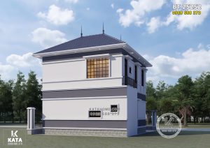 Một góc view đẹp mẫu thiết kế nhà mái Nhật 800 triệu