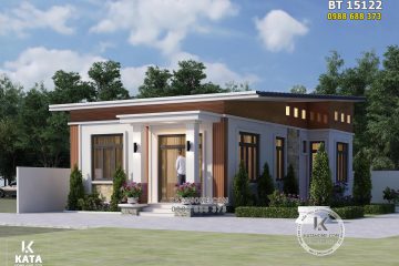 Nhà 1 tầng đơn giản 700 triệu 3 phòng ngủ đẹp – Mã số: BT 15122