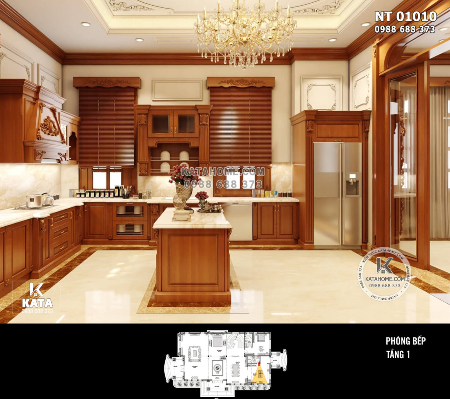 Thiết kế bếp chuẩn phong thủy: Tăng tài lộc, giữ gìn hạnh phúc gia đình